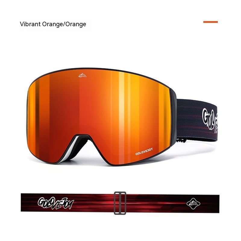 Skibrille magnetische outdoor sport doppels schicht