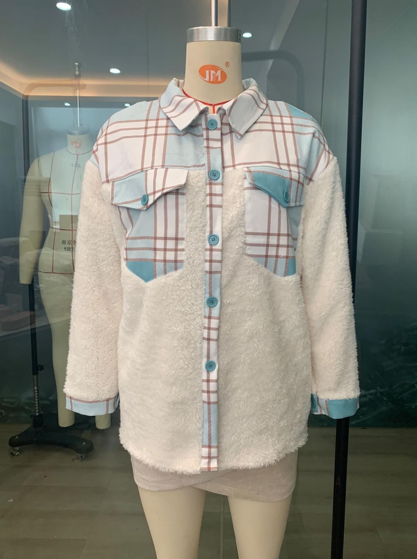 Ladies' jacket mesh cashmere
