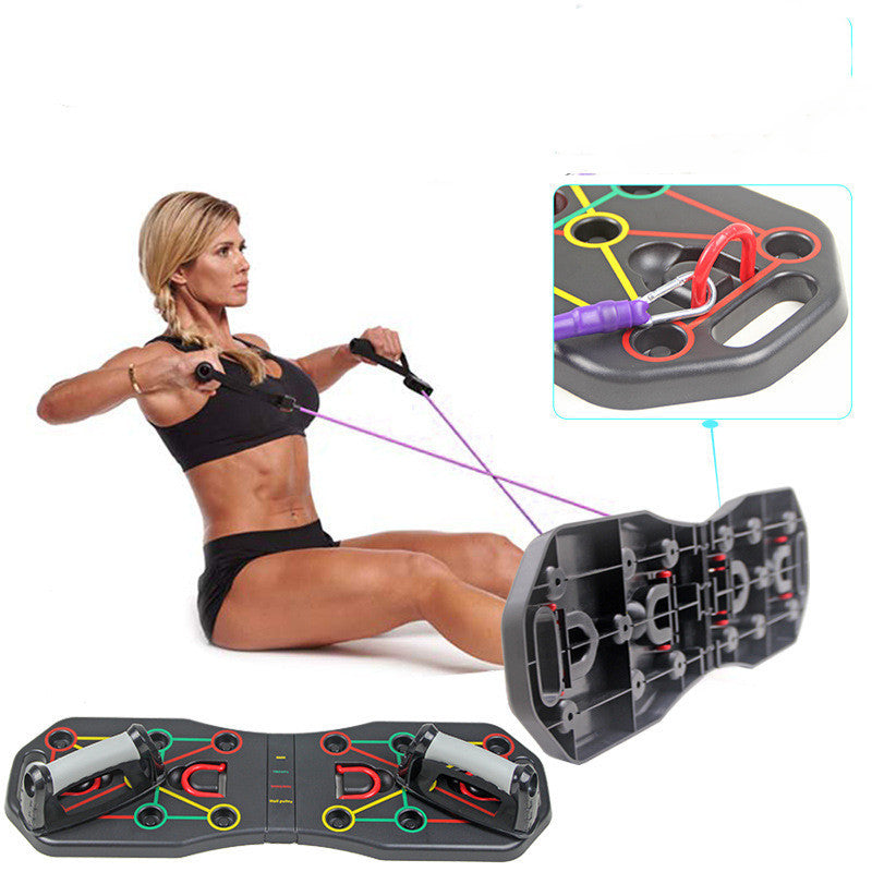 Push up board bracket fitness equipment