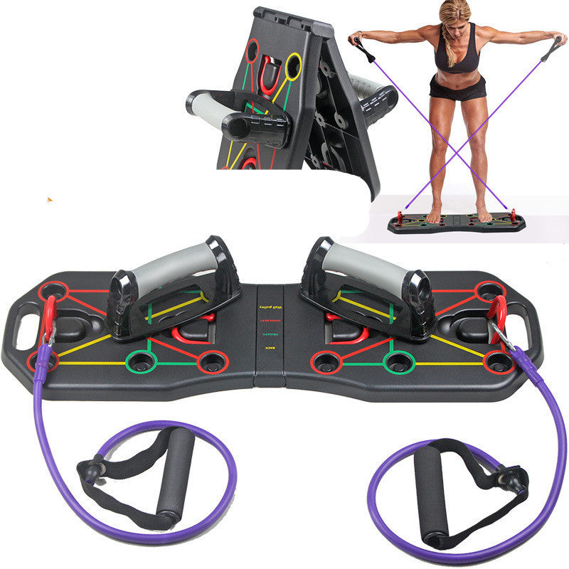 Push up board bracket fitness equipment
