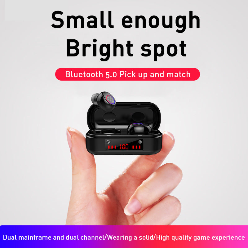 M7 Button Bluetooth Headset Digital Display