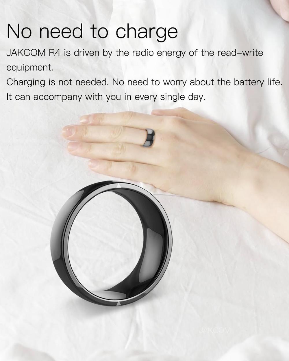 Anillo inteligente resistente al agua