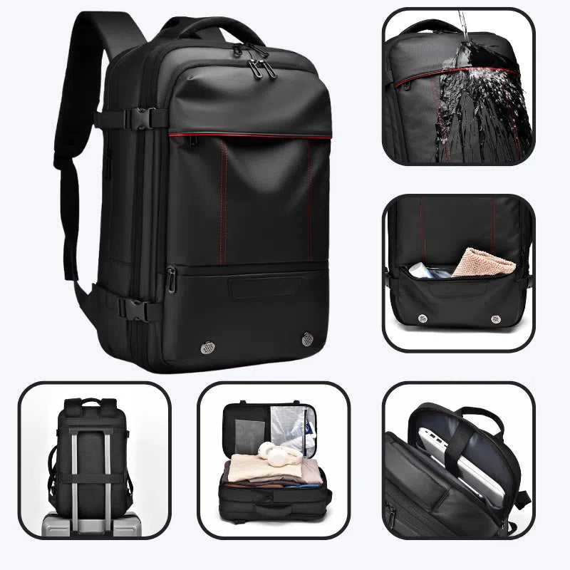 Men's Backpack Business Travel Backpack Large Capacity