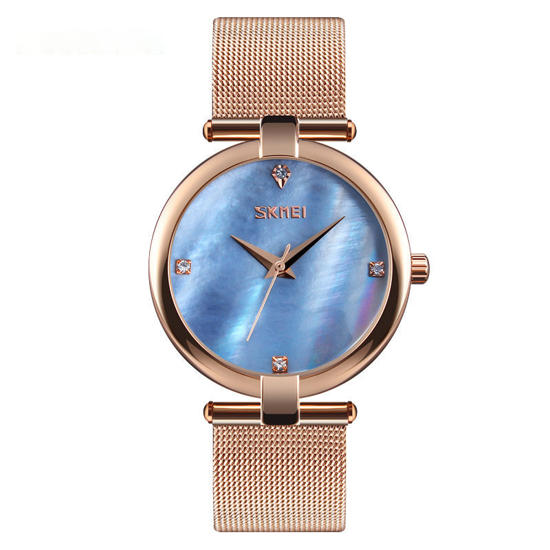 Ladies Mesh Strap Quartz Watch