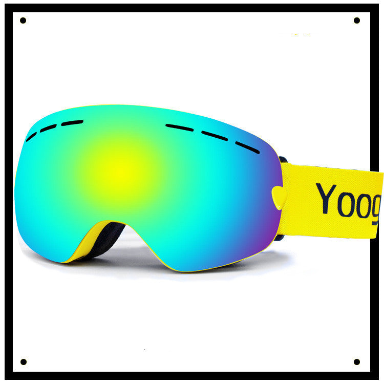 Gafas de esquí de doble capa para adulto