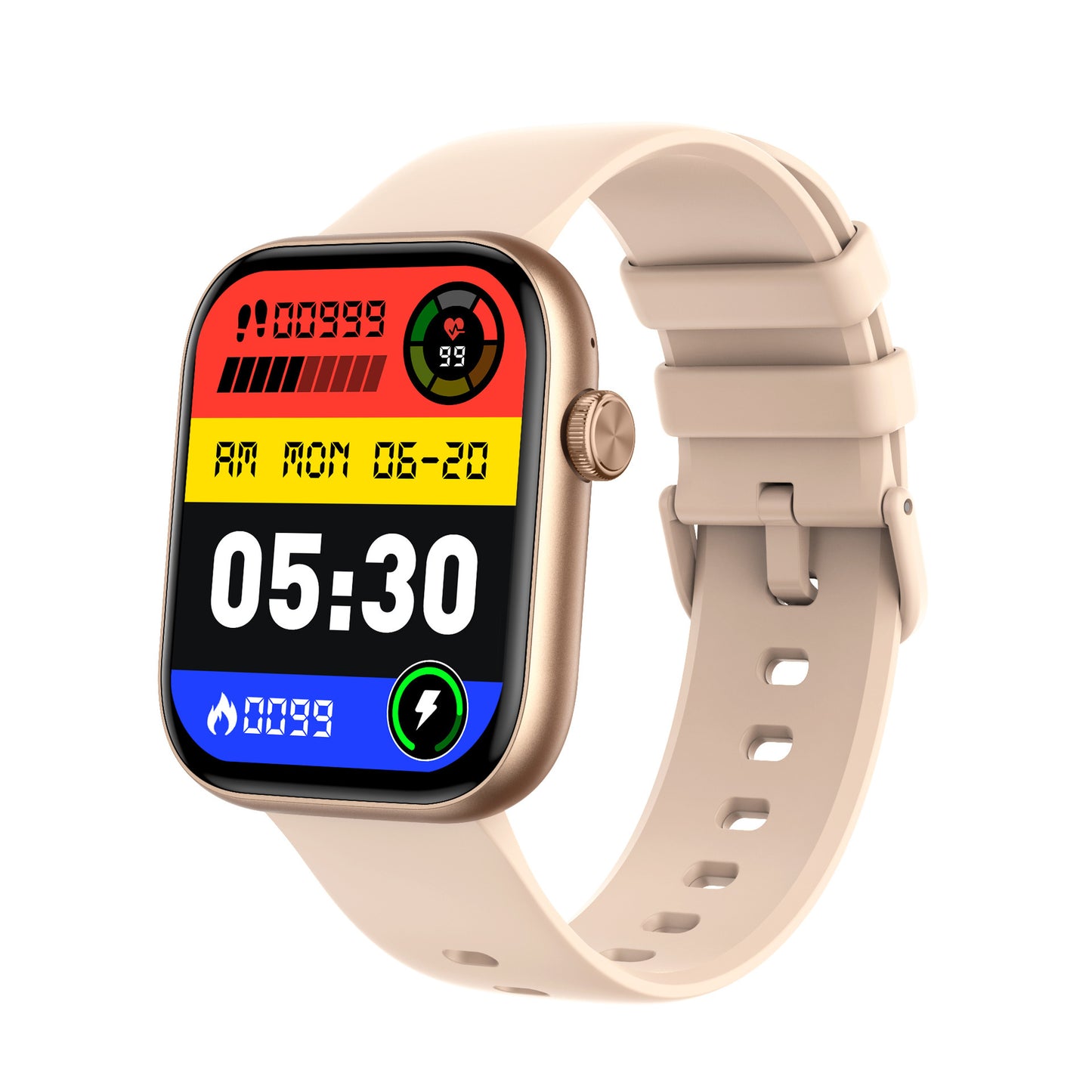 Llamadas Bluetooth de pantalla táctil de pantalla completa del reloj inteligente