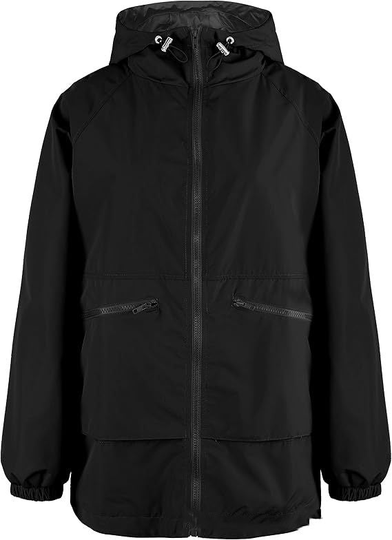 Long Sleeve Zipper Hooded Jacket Trench Coat