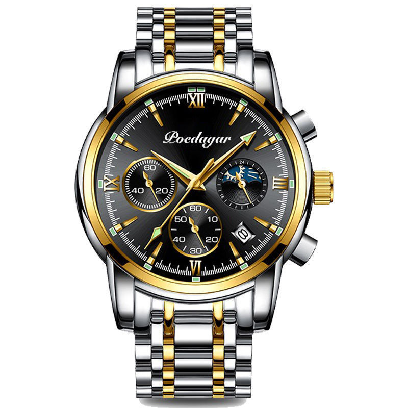 Waterproof Luminous Multifunctional Men's Watch