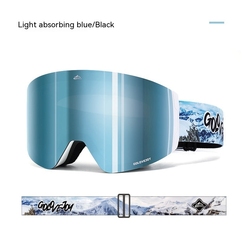 Skibrille magnetische outdoor sport doppels schicht