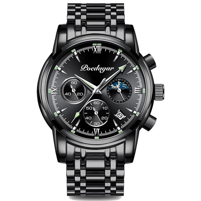 Waterproof Luminous Multifunctional Men's Watch