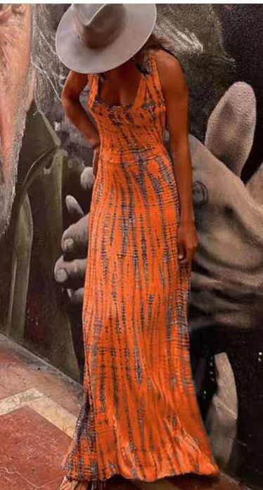 Women's Summer Sling Backless Dress