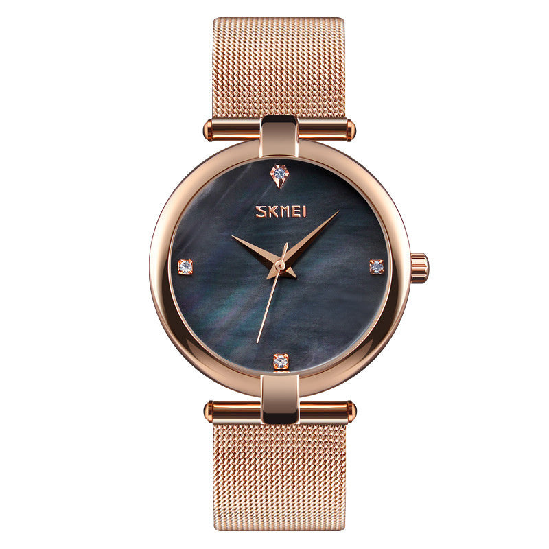 Ladies Mesh Strap Quartz Watch