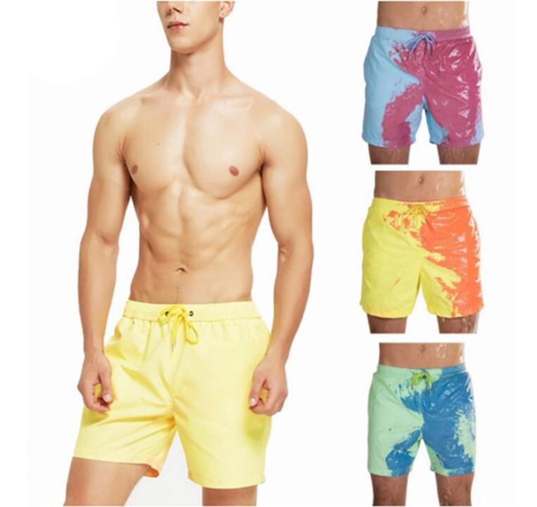 Men Beach Short Change Color Beach Pant Quick Dry