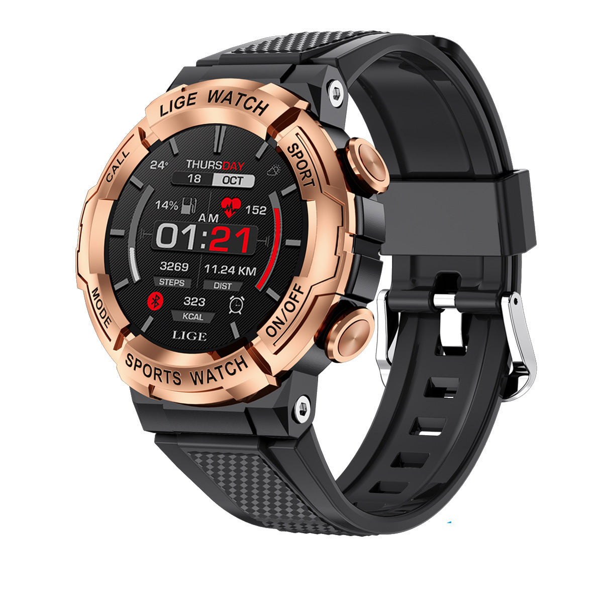 Reloj inteligente con Bluetooth para el sueño y el control del oxígeno en sangre