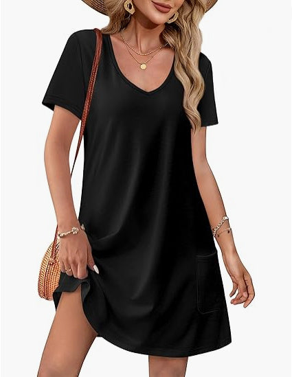 Vestido de verano holgado para mujer