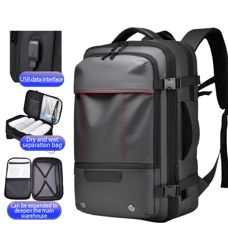Men's Backpack Business Travel Backpack Large Capacity