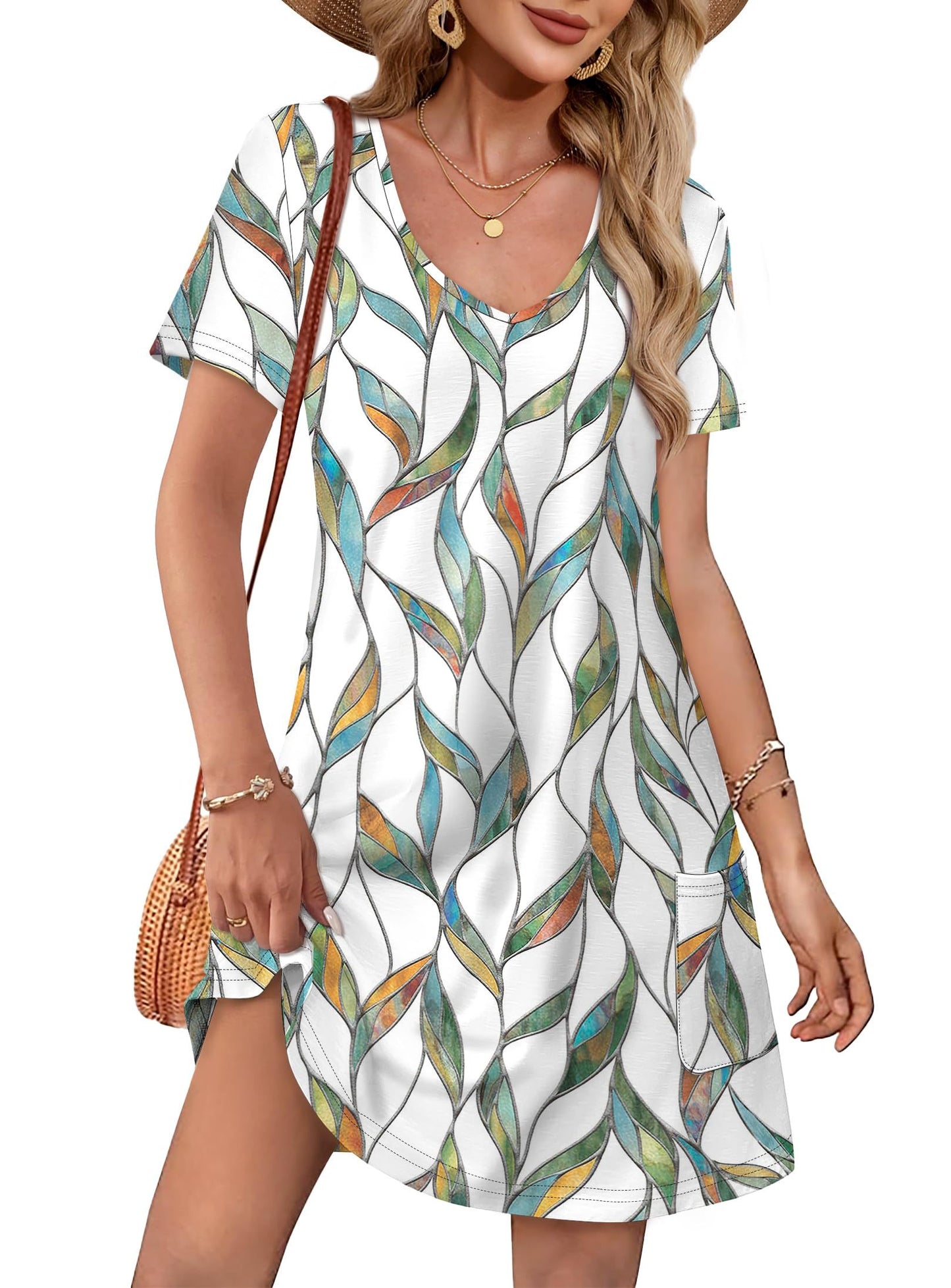 Vestido de verano holgado para mujer