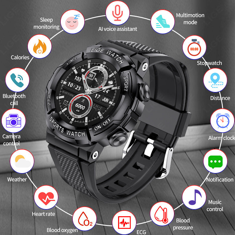 Reloj inteligente con Bluetooth para el sueño y el control del oxígeno en sangre