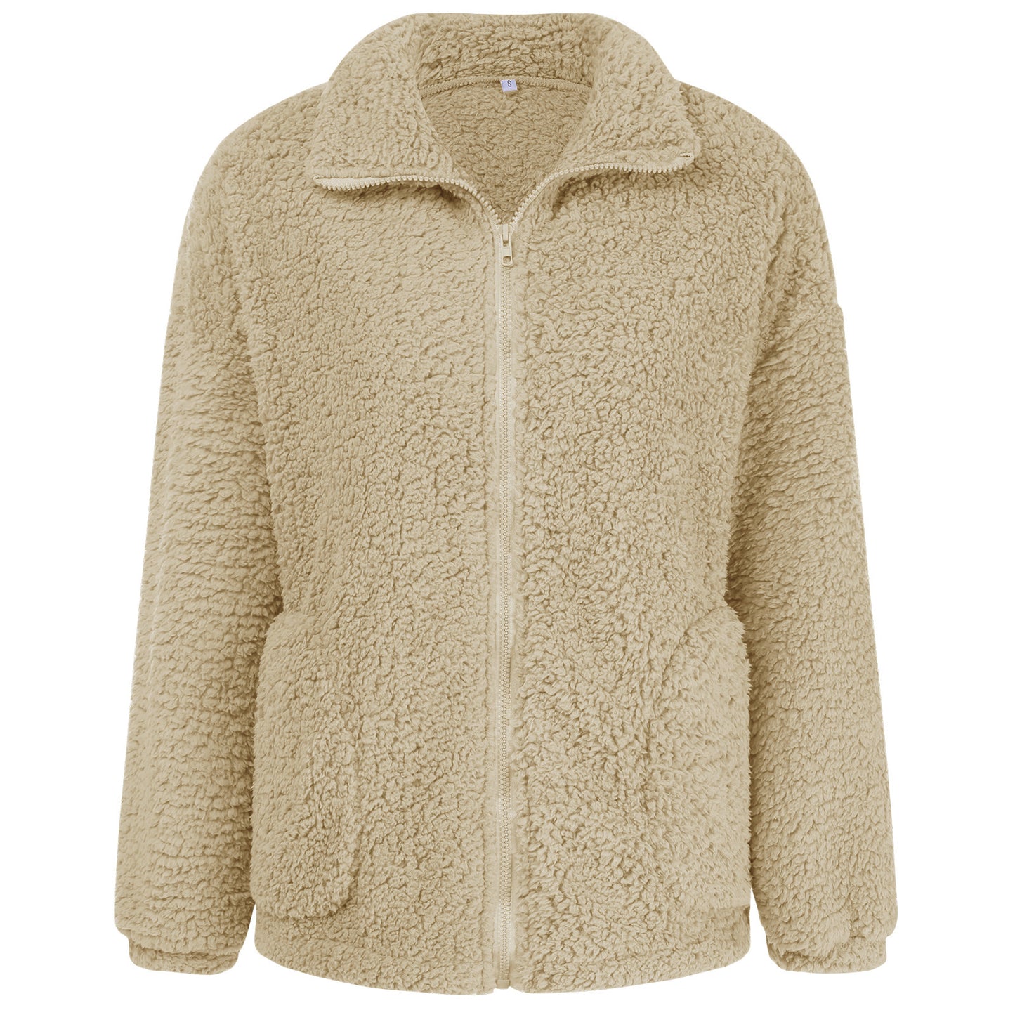 Chaqueta cálida de felpa de moda