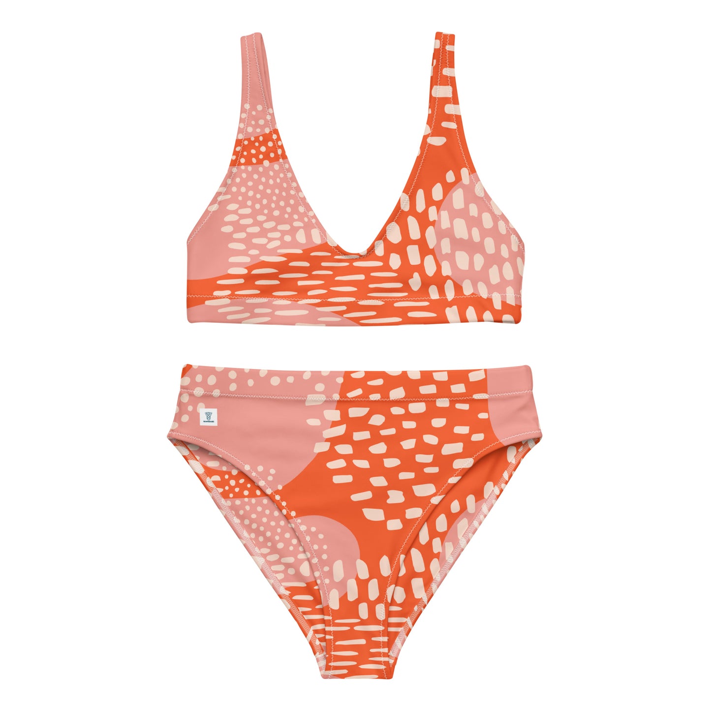 Recycelter Allover High Waist Bikini