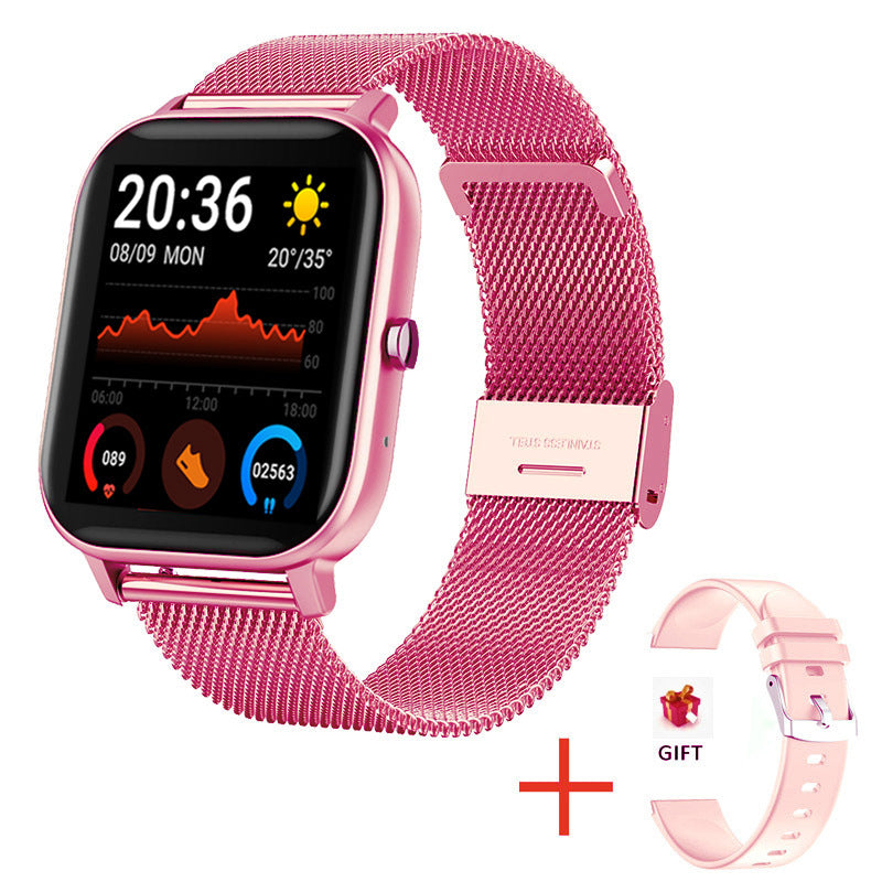 Reloj inteligente Frecuencia cardíaca Presión arterial Pantalla a color Ejercicio