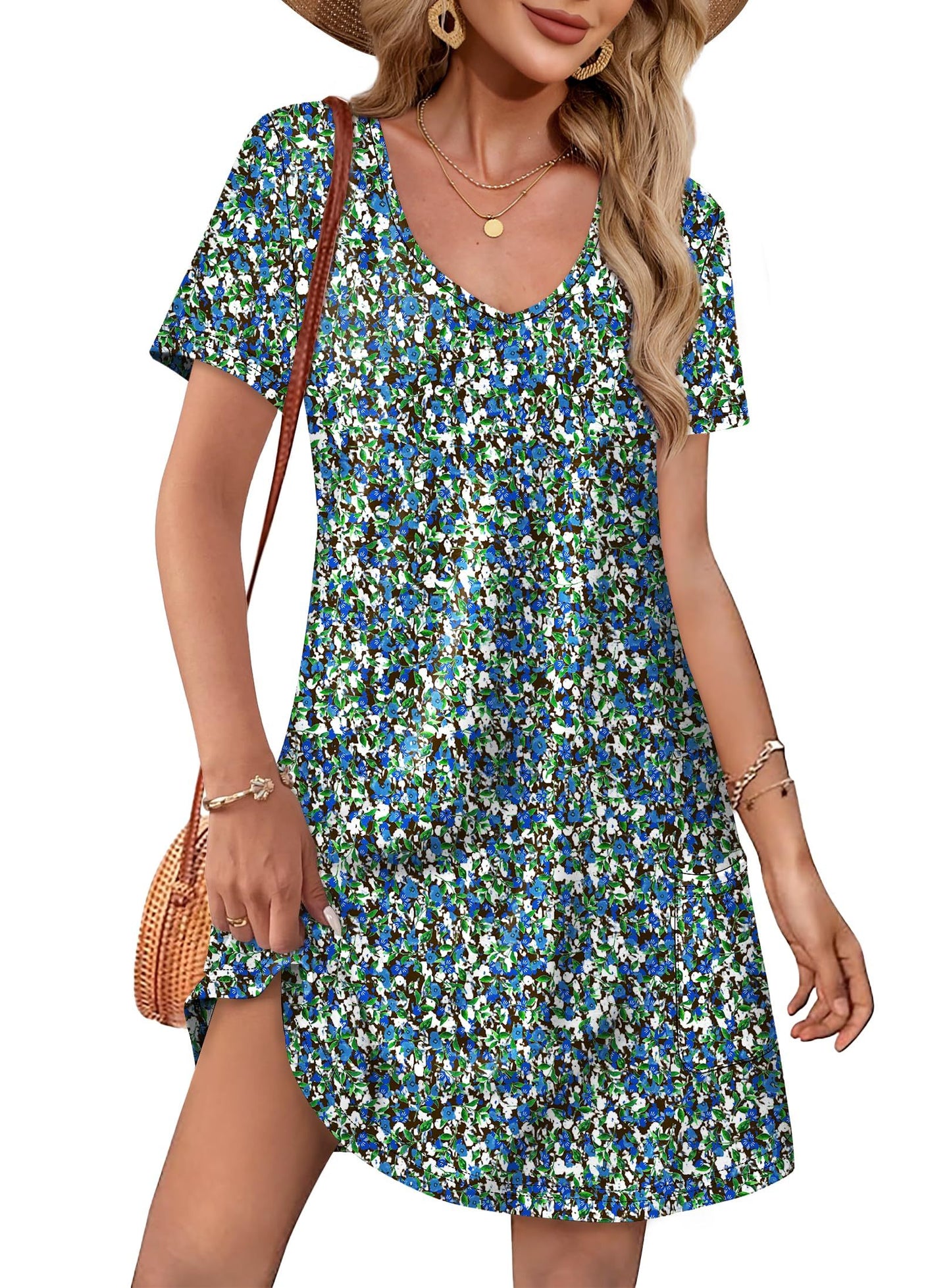 Vestido de verano holgado para mujer