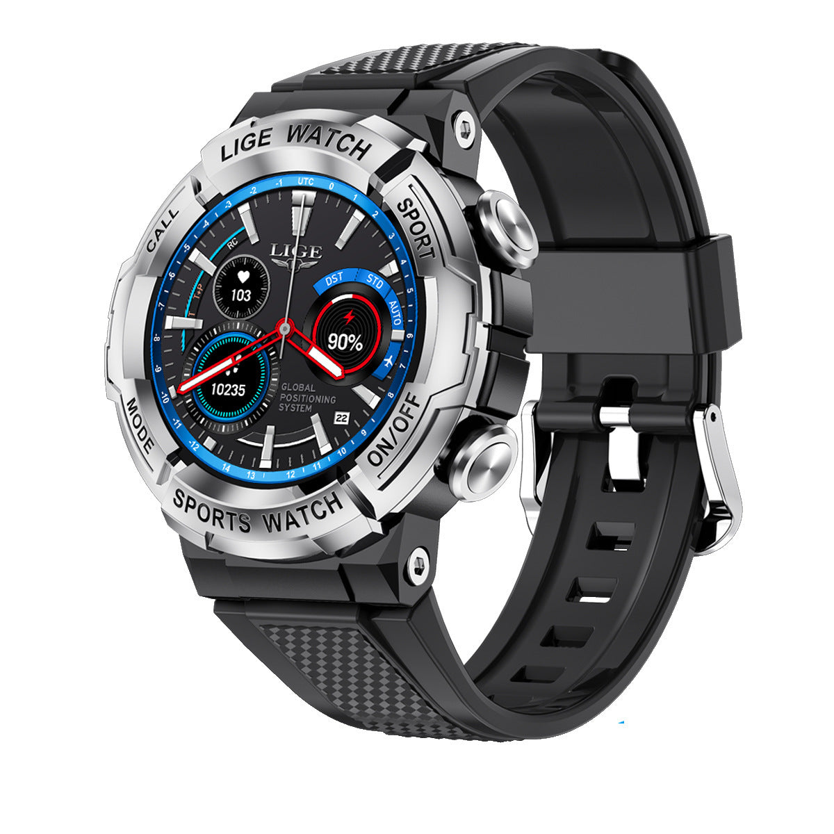 Reloj inteligente con Bluetooth para el sueño y el control del oxígeno en sangre