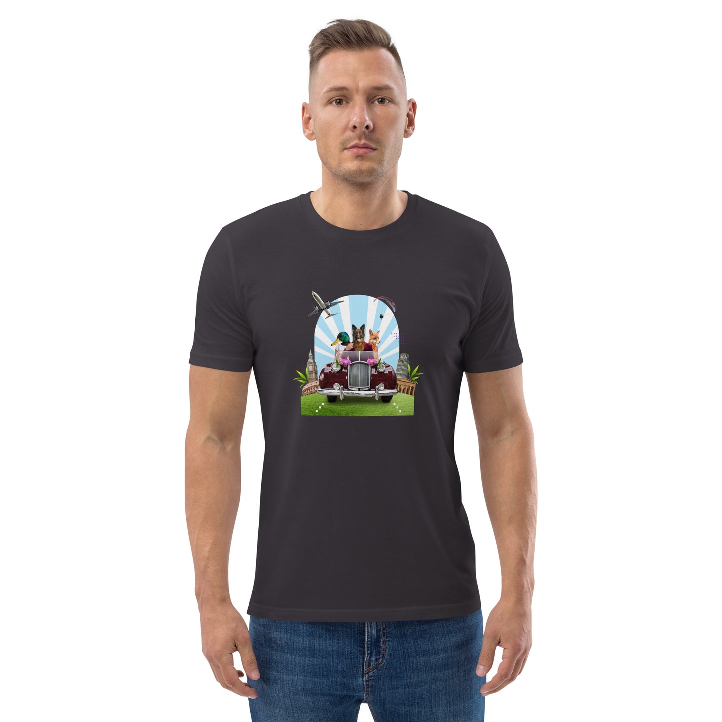Camiseta unisex de algodón orgánico.