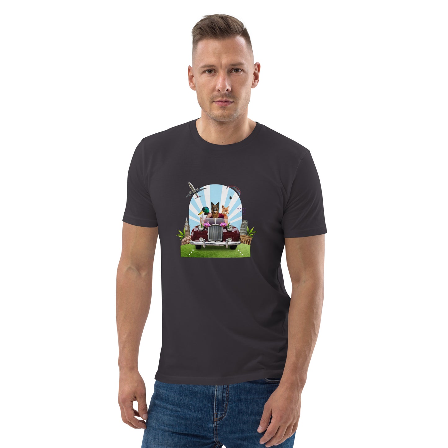 Camiseta unisex de algodón orgánico.