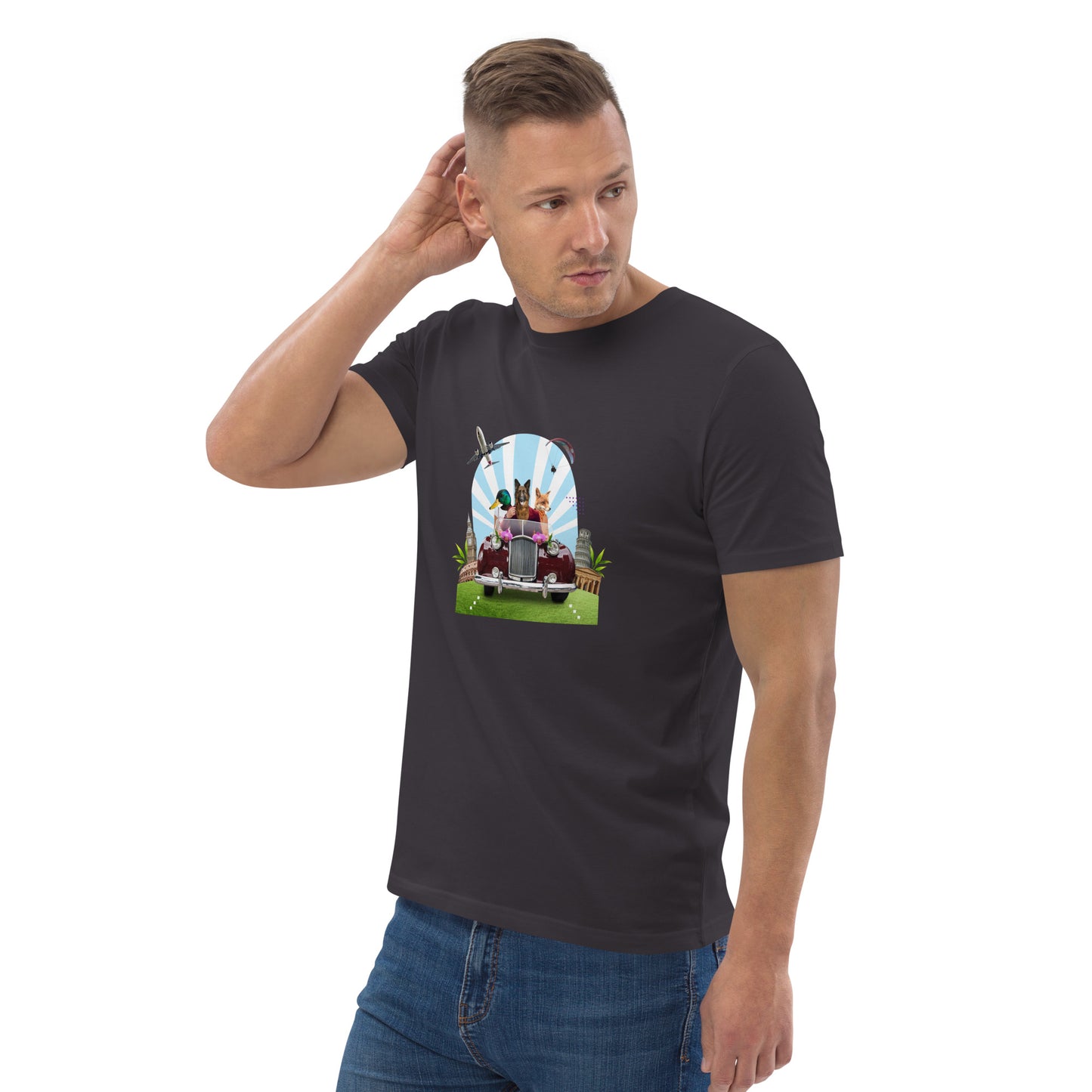 Camiseta unisex de algodón orgánico.