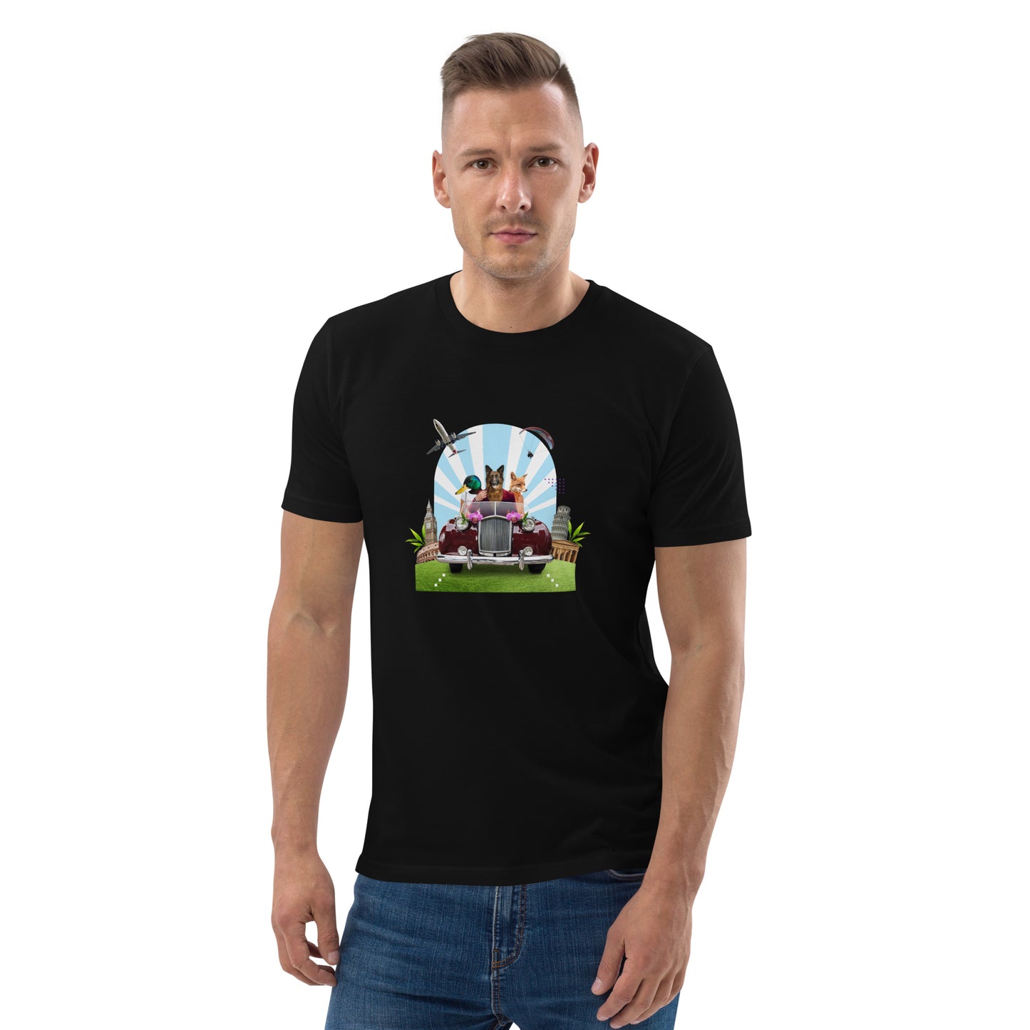 Camiseta unisex de algodón orgánico.