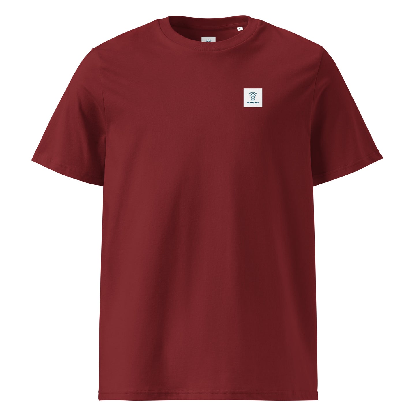 Camiseta unisex de algodón orgánico.