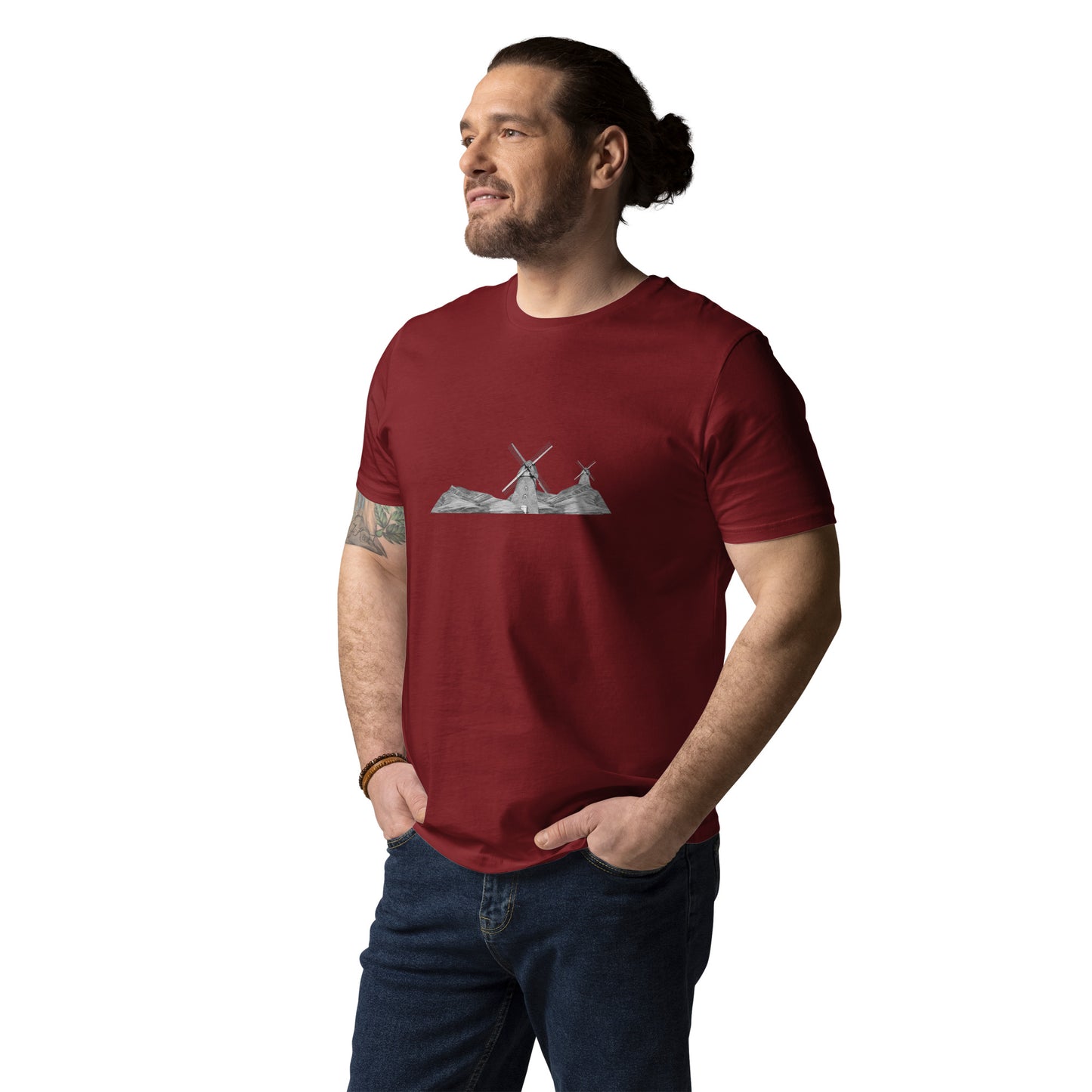 Camiseta unisex de algodón orgánico.