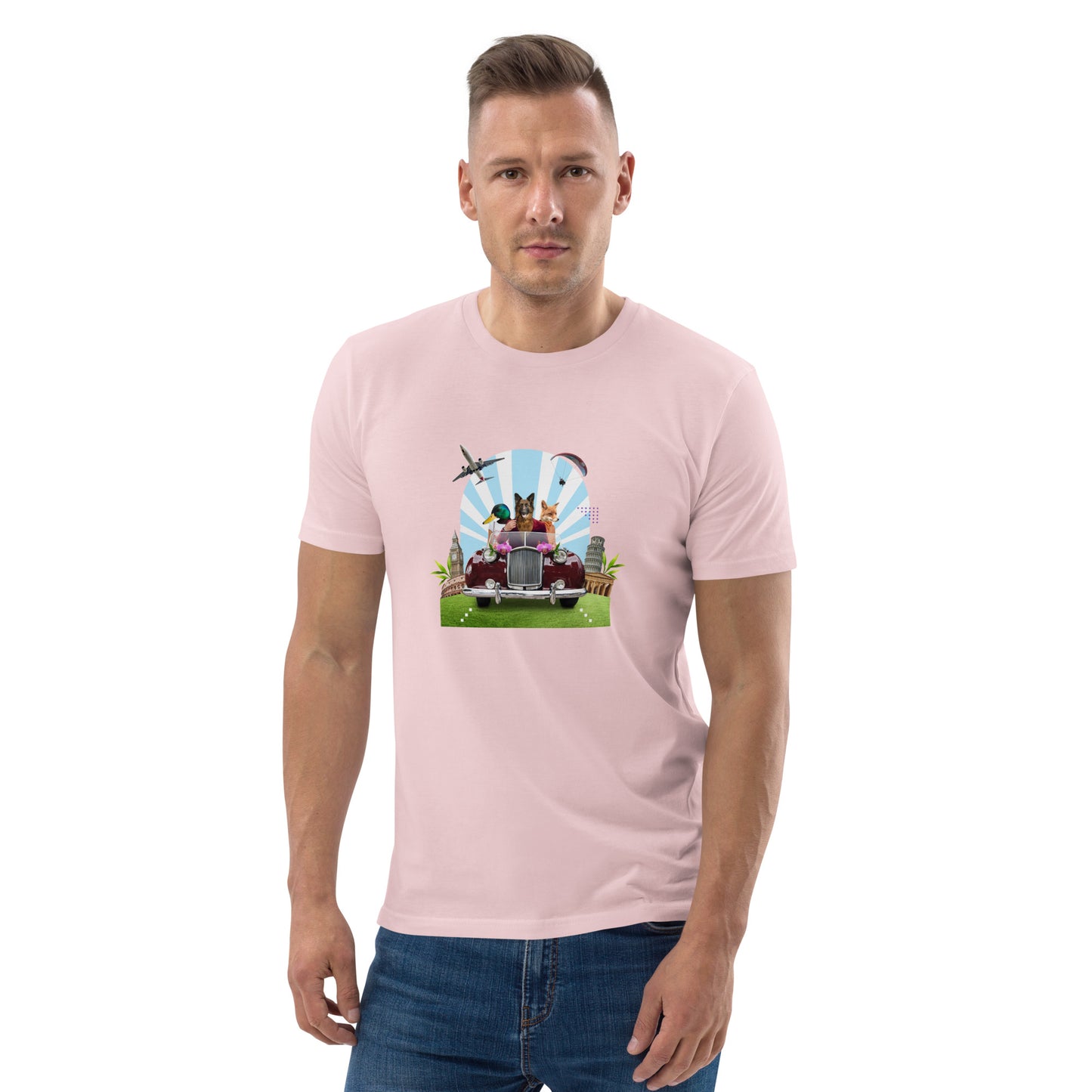 Camiseta unisex de algodón orgánico.