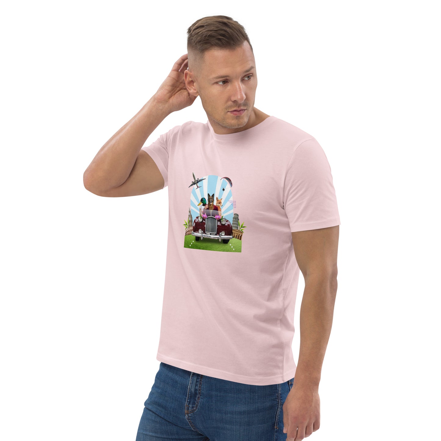 Camiseta unisex de algodón orgánico.