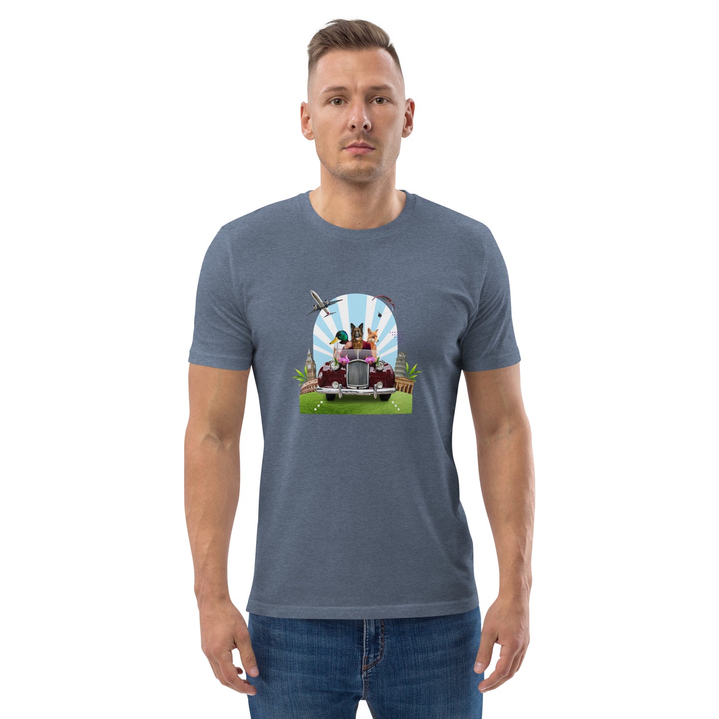 Camiseta unisex de algodón orgánico.