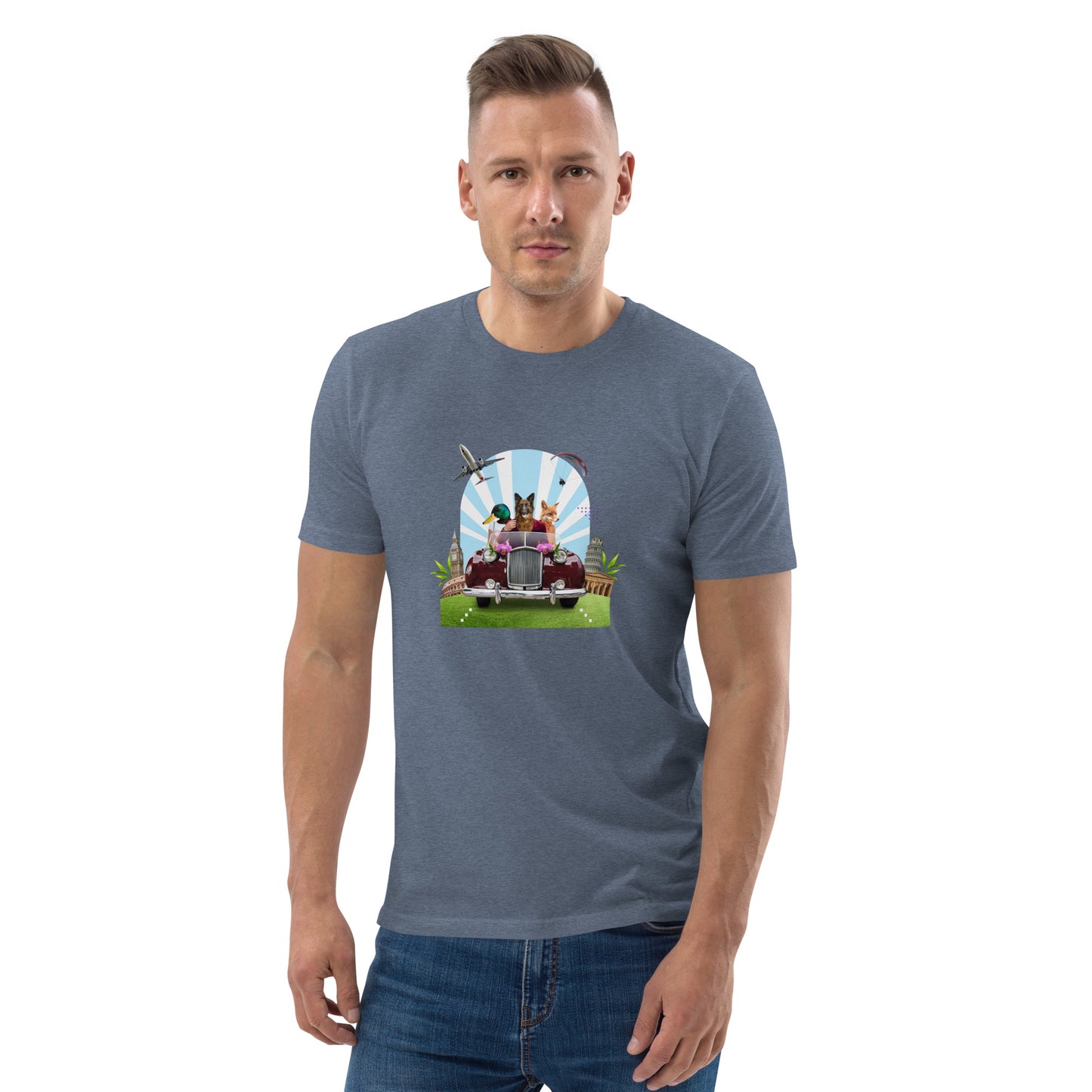 Camiseta unisex de algodón orgánico.