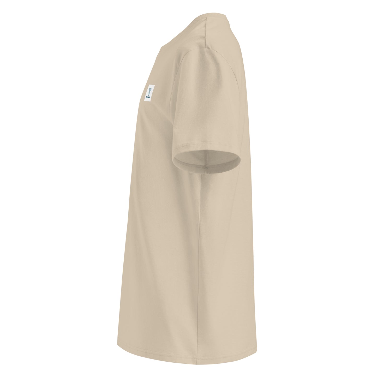 Camiseta unisex de algodón orgánico.