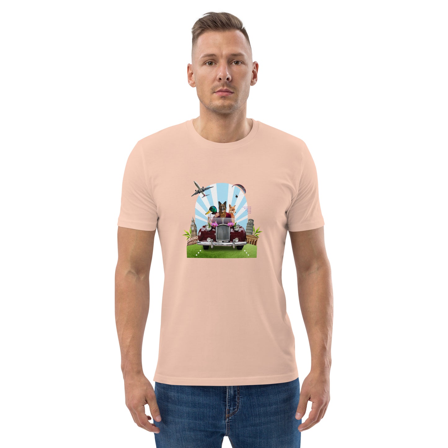 Camiseta unisex de algodón orgánico.