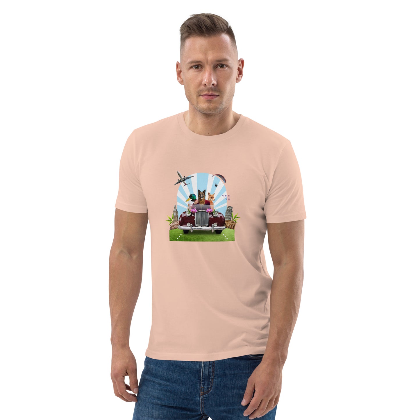 Camiseta unisex de algodón orgánico.