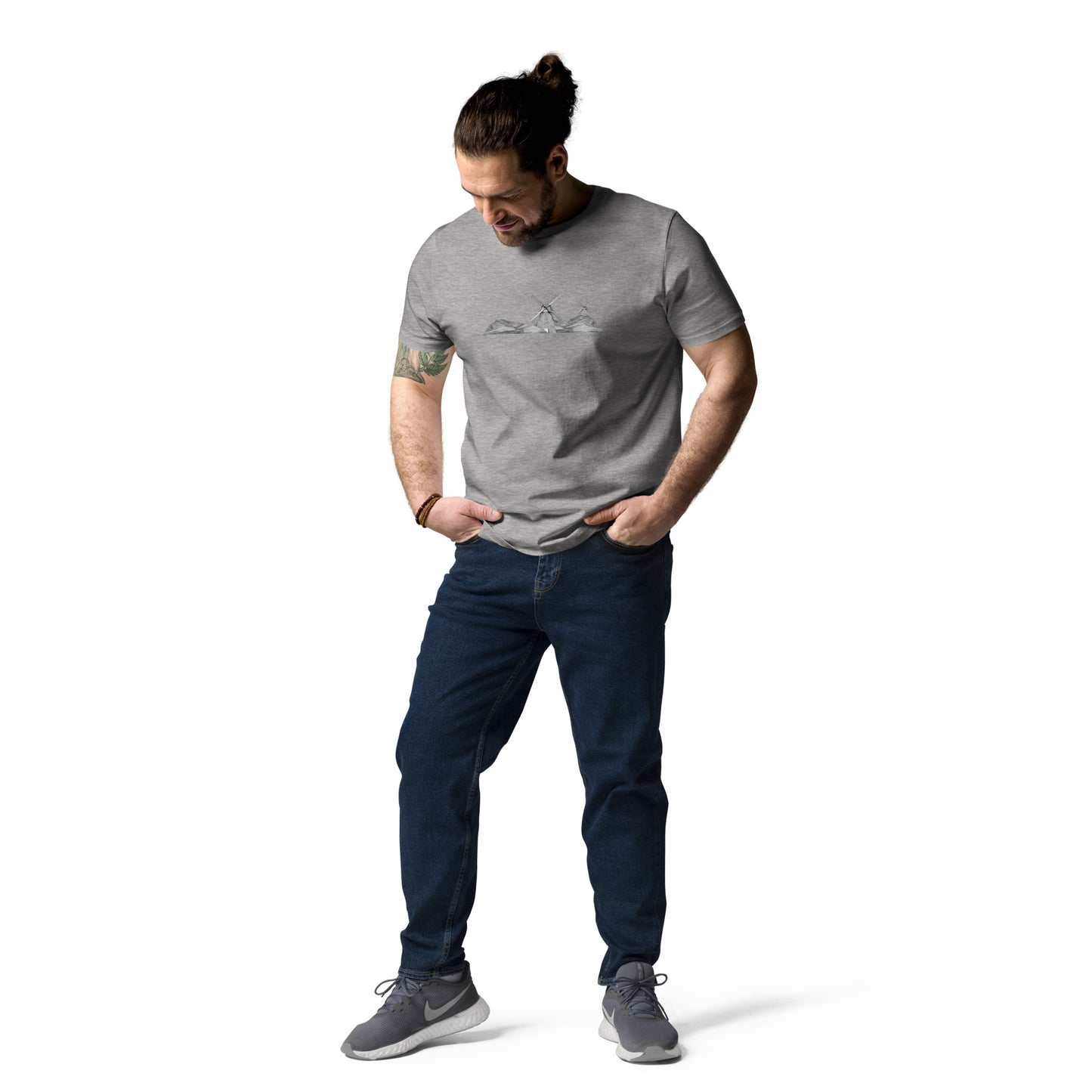Camiseta unisex de algodón orgánico.