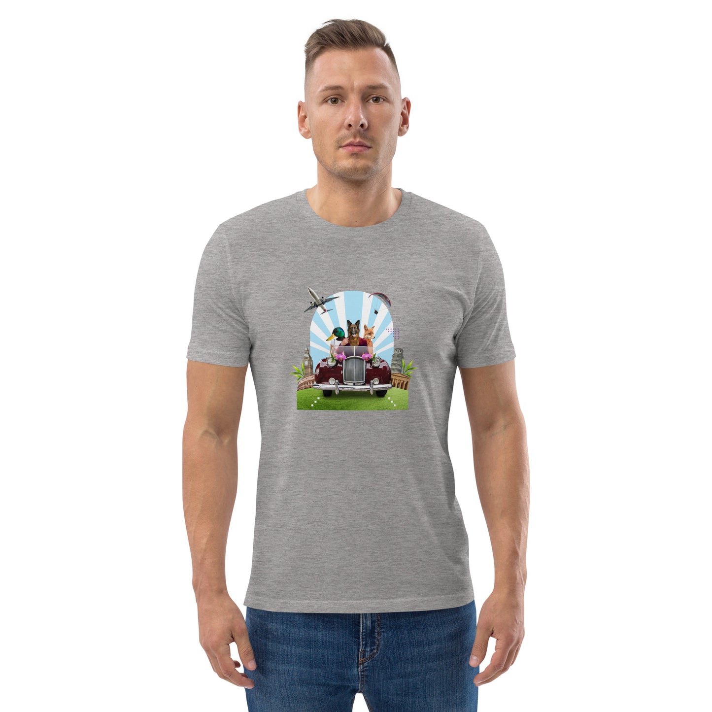 Camiseta unisex de algodón orgánico.