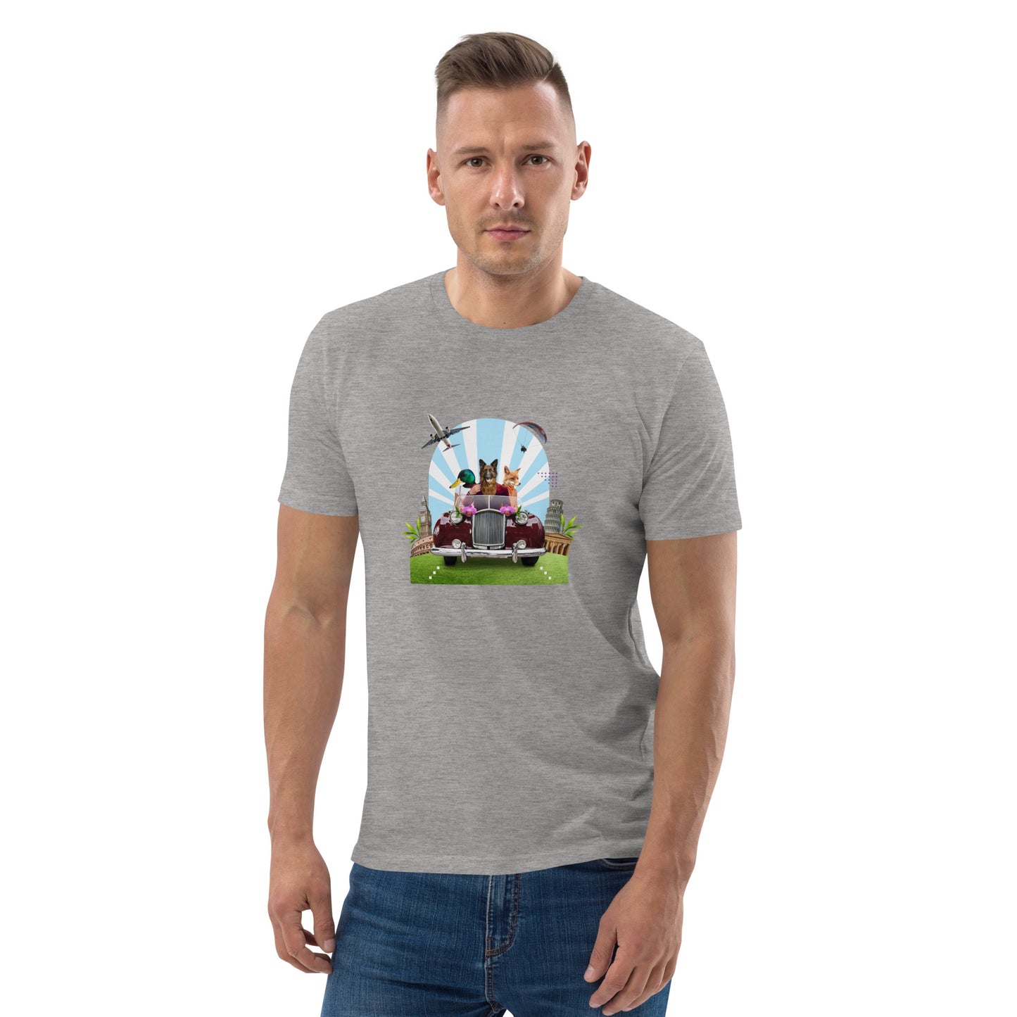 Camiseta unisex de algodón orgánico.