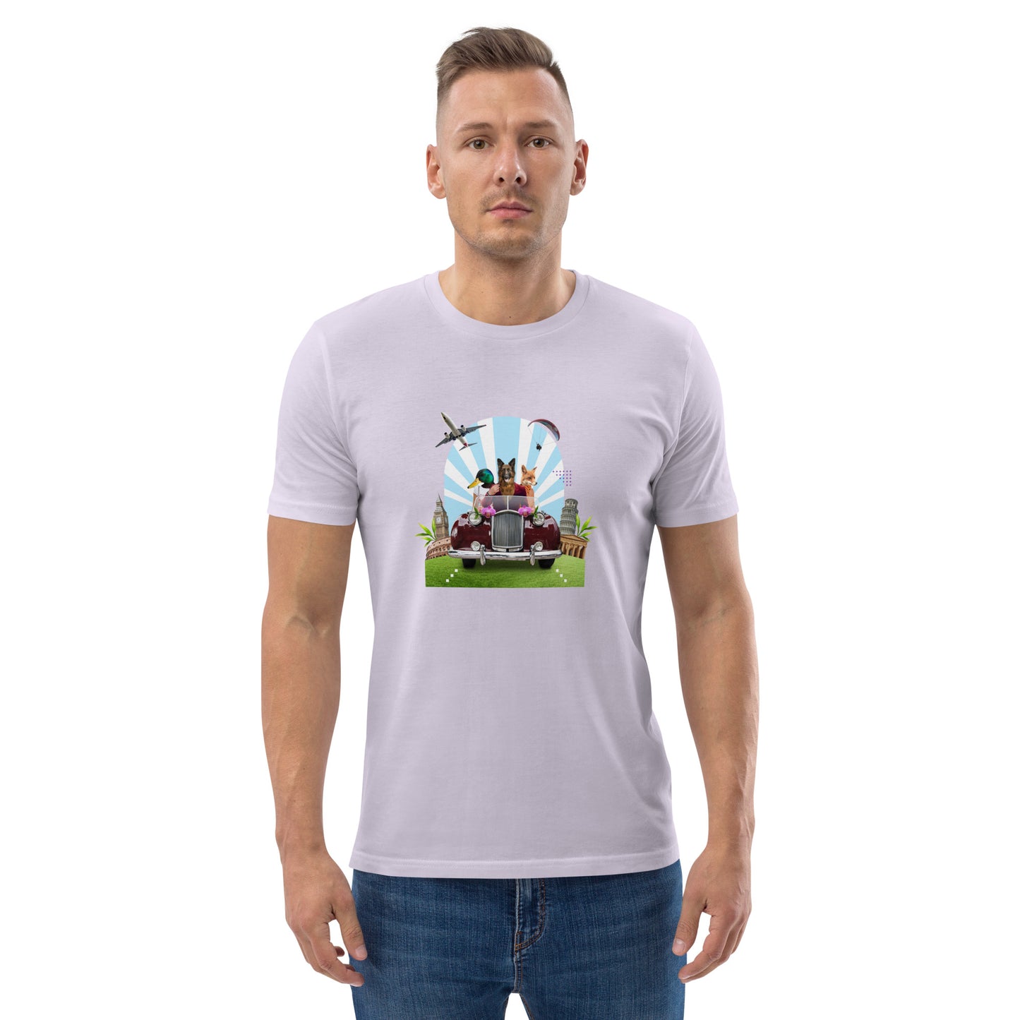 Camiseta unisex de algodón orgánico.