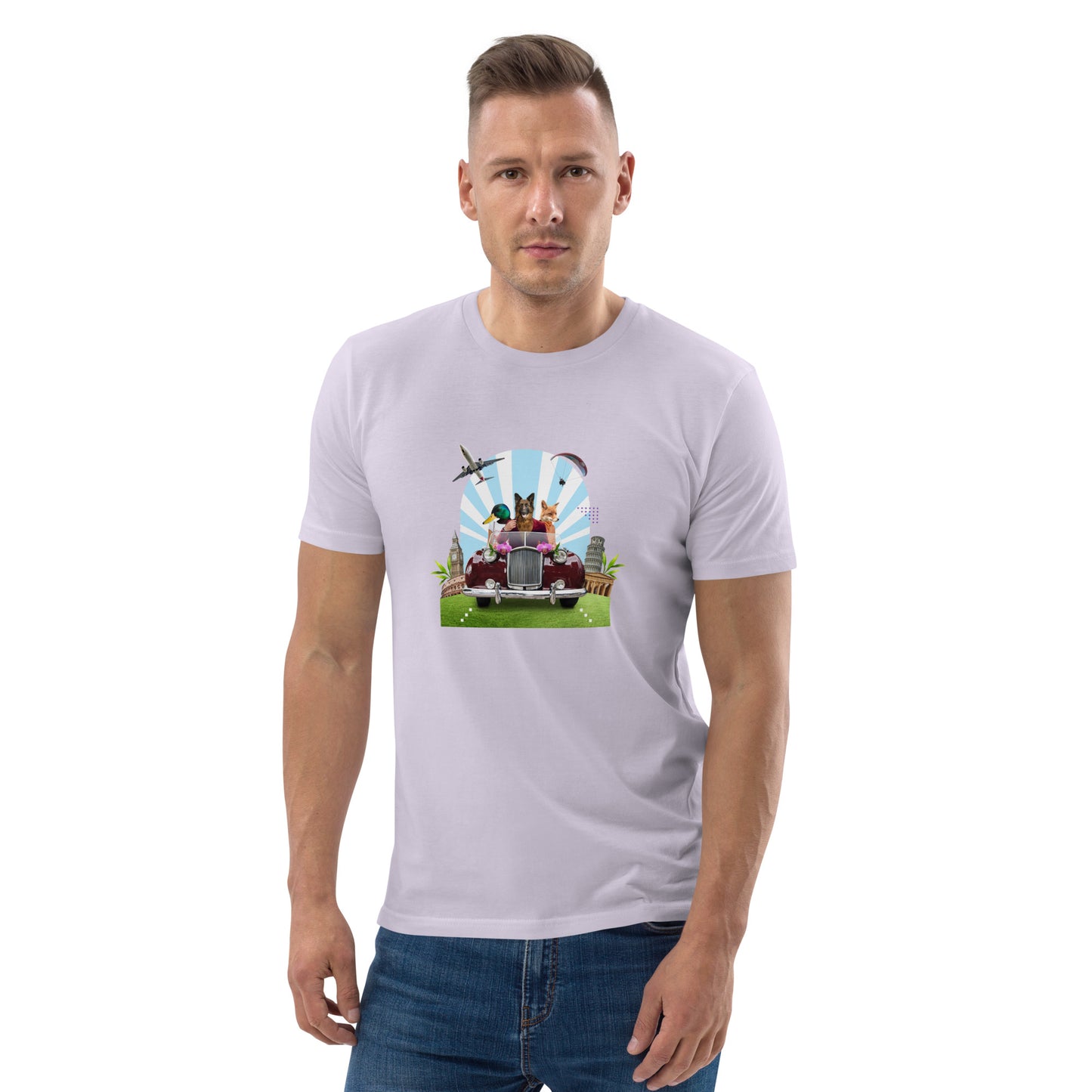 Camiseta unisex de algodón orgánico.