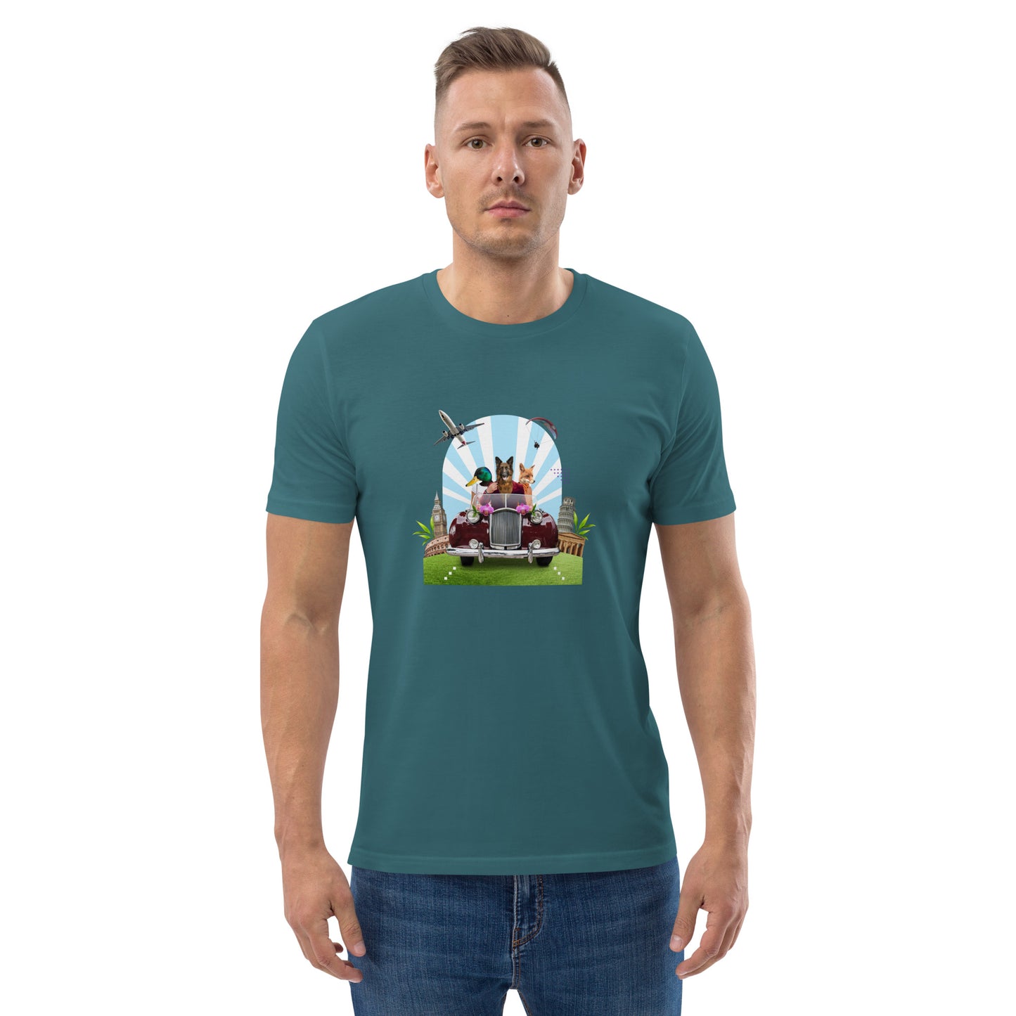Camiseta unisex de algodón orgánico.