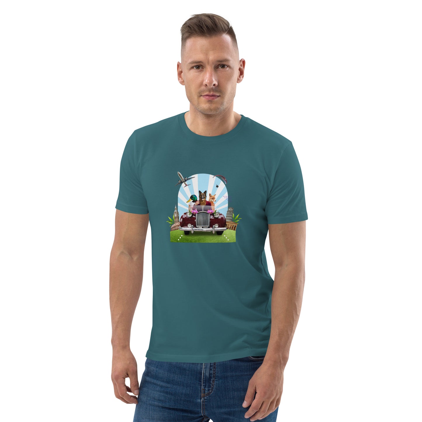 Camiseta unisex de algodón orgánico.