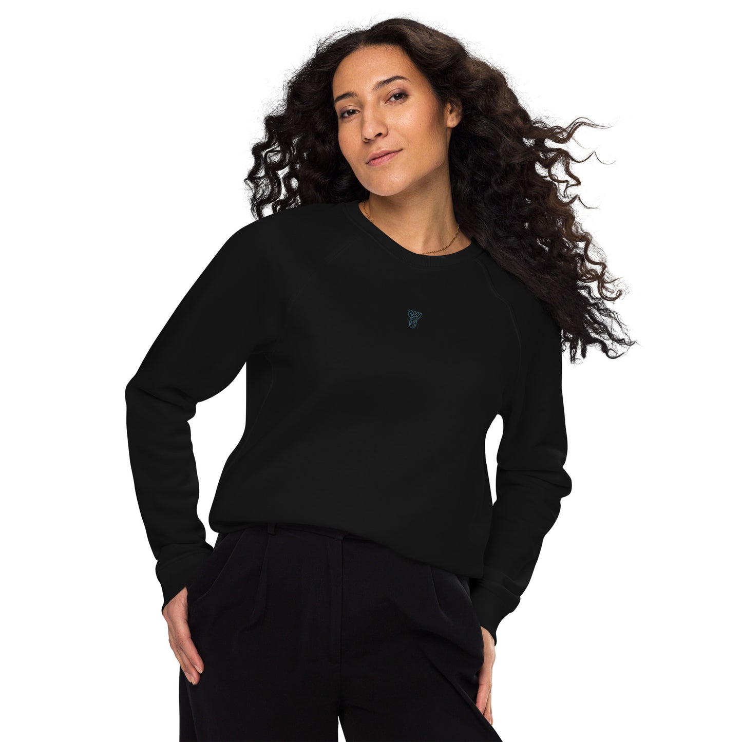 Unisex Bio-Raglan-Pullover