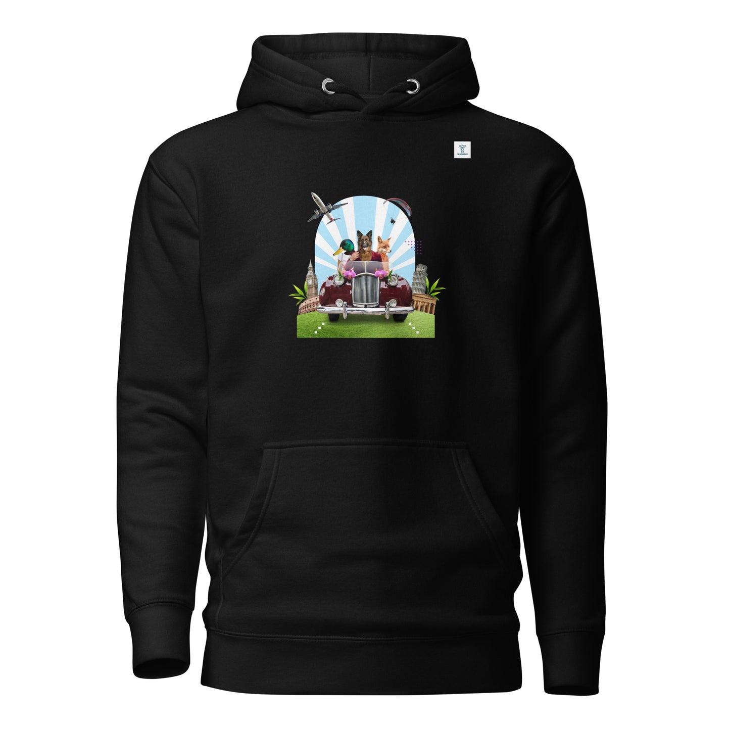 Unisex-Kapuzenpullover