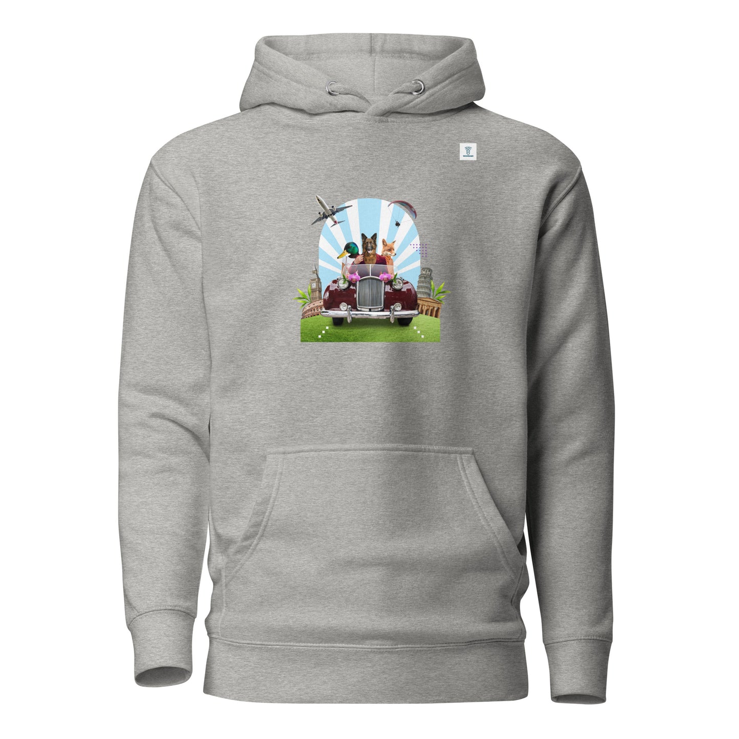 Unisex-Kapuzenpullover